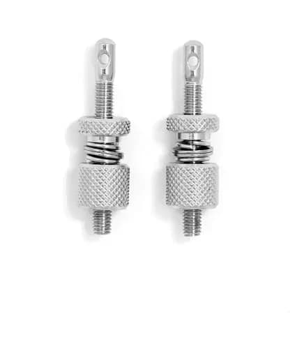 Gibraltar Pedal Spring Tension Assembly 2/Pack | Alloy Steel, Silver, Polished thumbnail 1