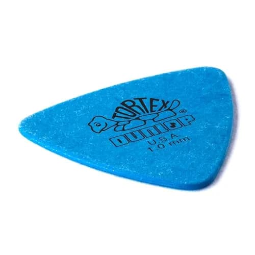Jim Dunlop Tortex Triangle Pick 1.0MM | Maximum Memory & Grip for Guitarists in India thumbnail 2