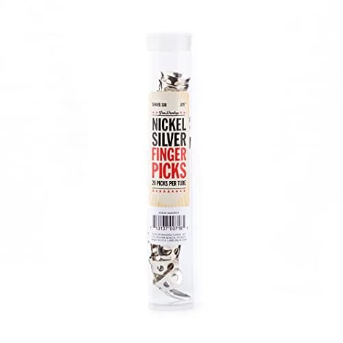 Jim Dunlop Nickel Silver Fingerpicks .025 in | Bright, Classic Sound for Guitar & Banjo thumbnail 3