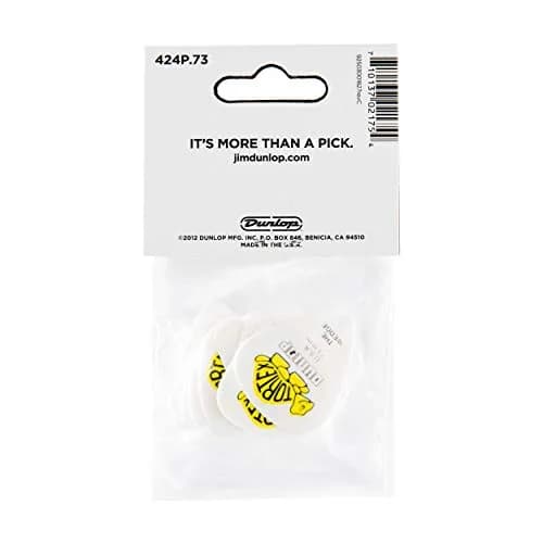 Jim Dunlop Tortex® Wedge Pick .73MM | Bright, Durable, USA-Made Guitar Pick thumbnail 6