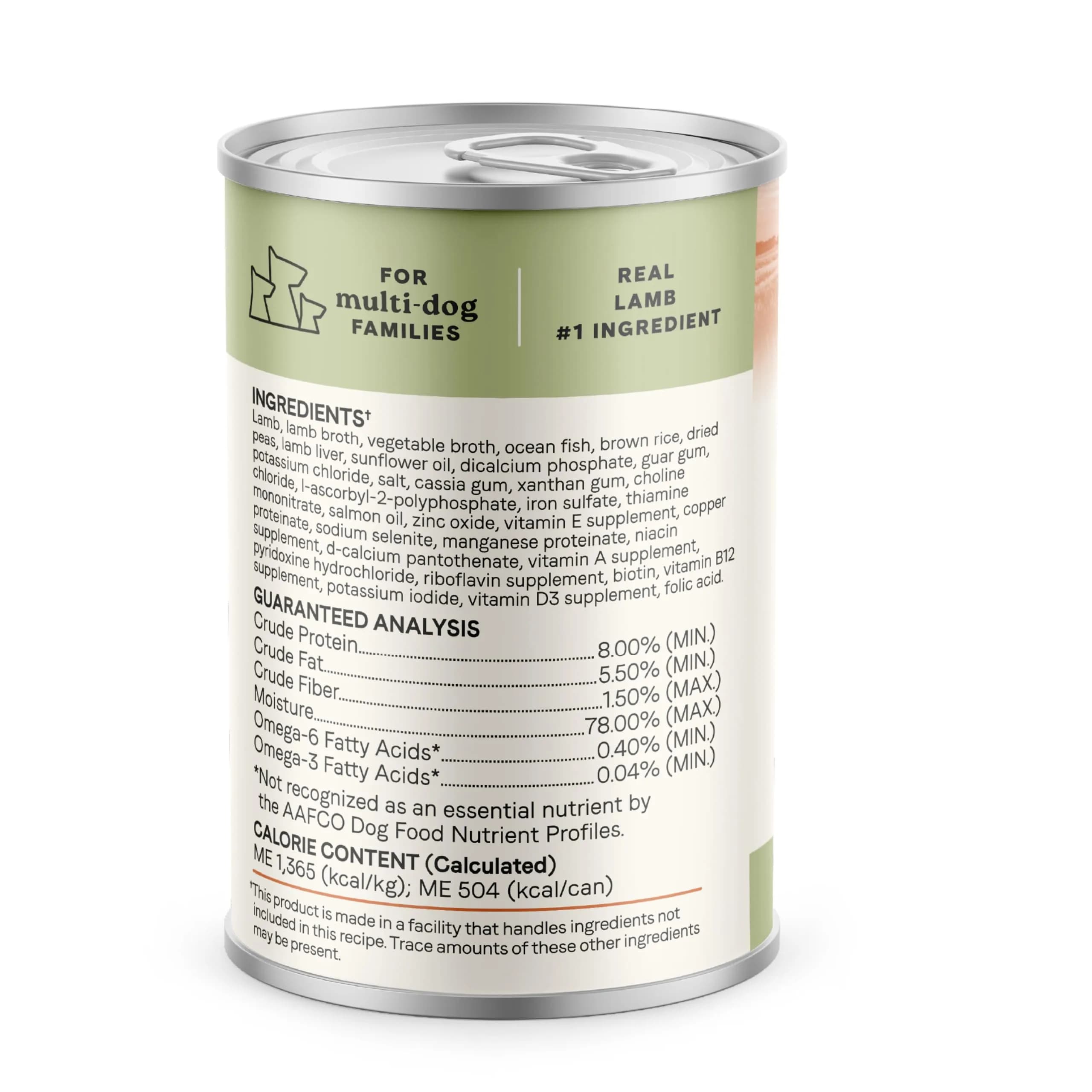 CANIDAE All Life Stages Wet Dog Food, Lamb & Rice, 13 oz | Complete Nutrition for Dogs of All Ages thumbnail 9