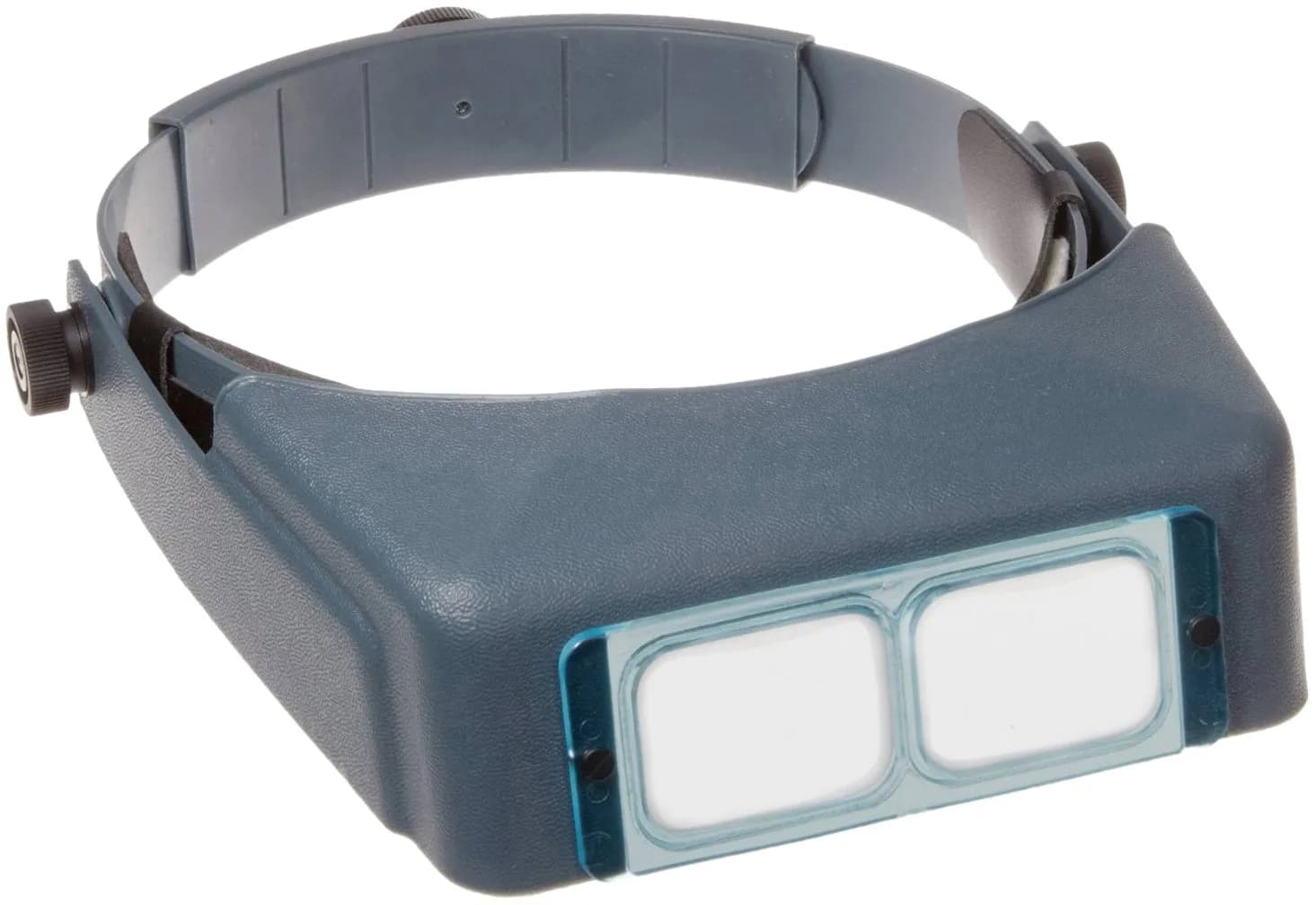 Donegan DA-10 OptiVisor Headband Magnifier 3.5x Magnification 4" Focal Length | Professional Hands-Free Visual Aid — White