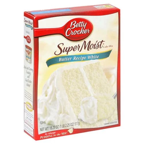 Betty Crocker Super Moist Devil's Food Cake Mix 13.25 oz | Rich Chocolate Flavor & Moist Texture — 18.25 oz