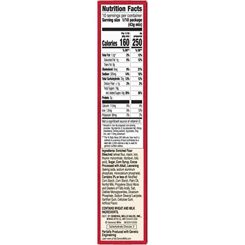 Betty Crocker Super Moist Milk Chocolate Cake Mix 15.25 oz | Easy, Delicious Baking Mix for Indian Homes thumbnail 3