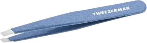 Tweezerman Slant Tweezer – Granite Sky, 9.5cm (3.74in) | Award-Winning Precision Eyebrow Plucker thumbnail 1