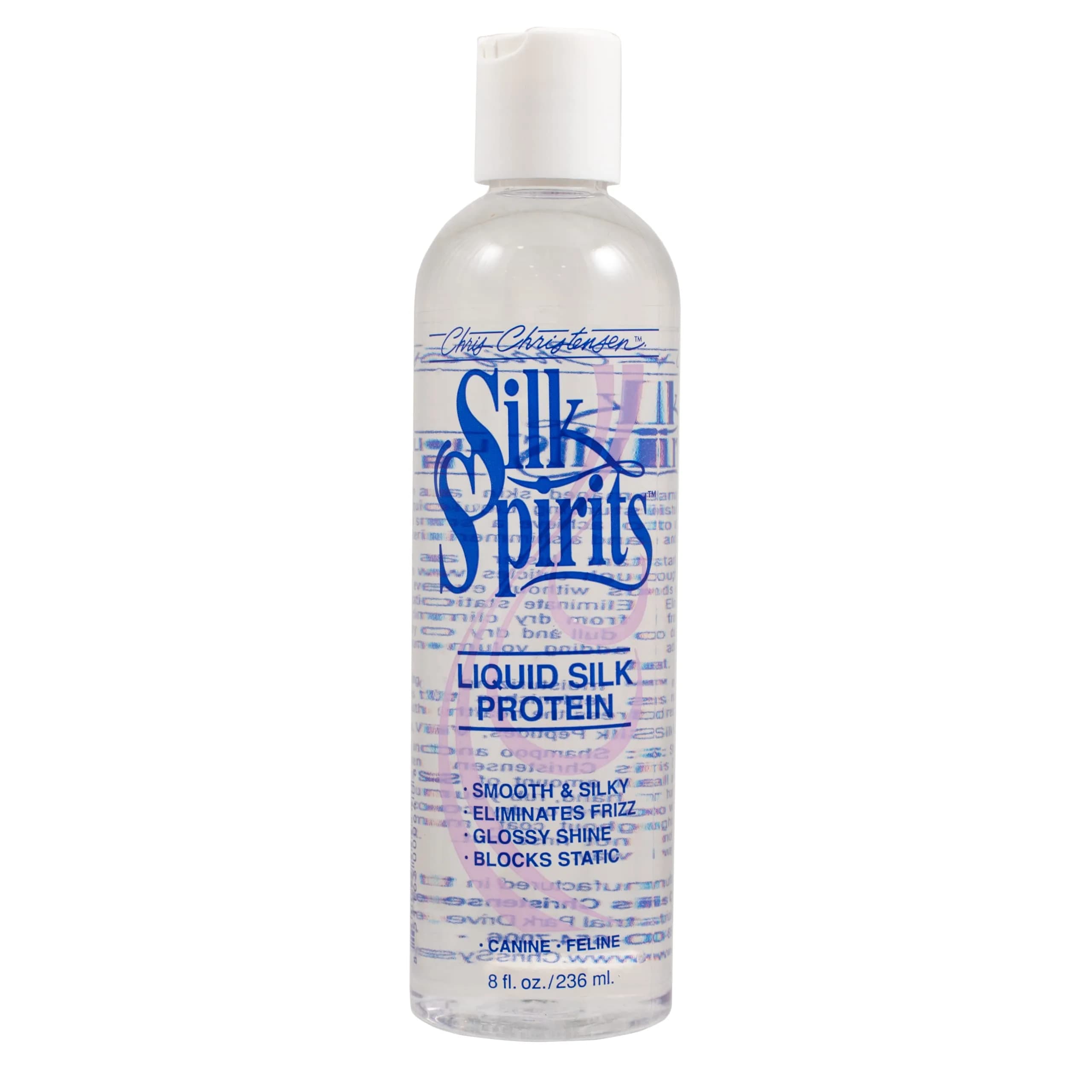 Chris Christensen Silk Spirits Liquid Protein Conditioner 236ml (8 oz) | Restores Coat Health & Shine - main product image