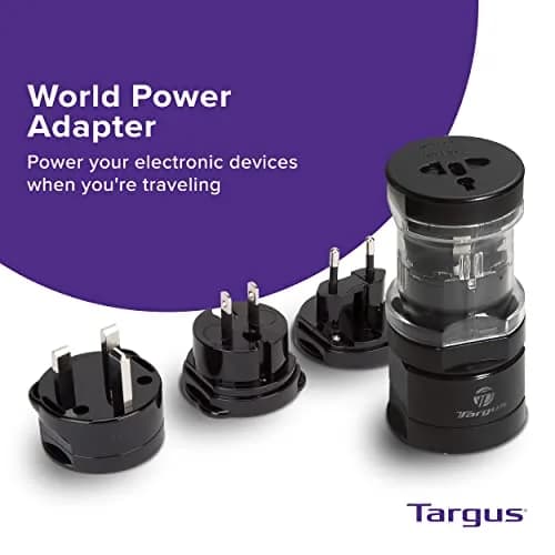 Targus Universal Travel Adapter 15.6-Inch | Worldwide Compatibility & Safety thumbnail 4