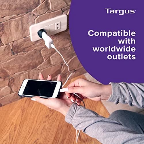 Targus Universal Travel Adapter 15.6-Inch | Worldwide Compatibility & Safety thumbnail 7