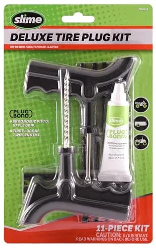 Slime Deluxe Tire Plug Kit 11-Piece | Fix Punctures On-the-Go thumbnail 1