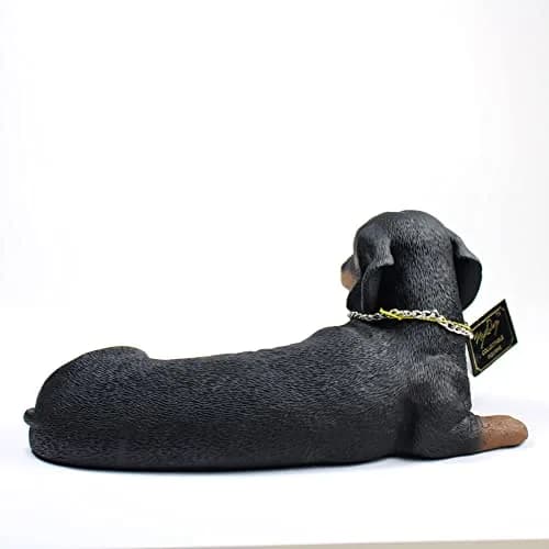 Conversation Concepts Dachshund Figurine Black & Tan MyDog | Hand-Painted Resin Collectible (4-5 inches) thumbnail 2