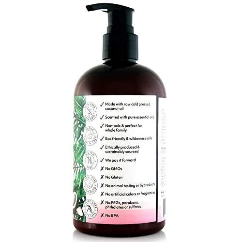 Organic Fiji Coco Fiji Face & Body Lotion 12 oz | Deep Moisturizer with Coconut Oil for Sensitive Skin thumbnail 3
