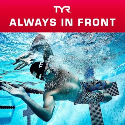 TYR Lycra Fiber Adult Swim Cap for Women and Men - Recreational and Training Cap with UPF 50+ Sun Protection (Royal, One Size) thumbnail 6
