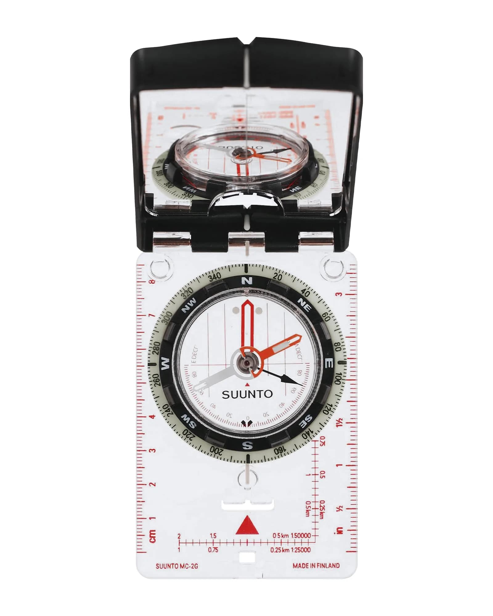 Suunto MC-2 NH USGS Compass | Global Use Mirror Sighting Compass — Global