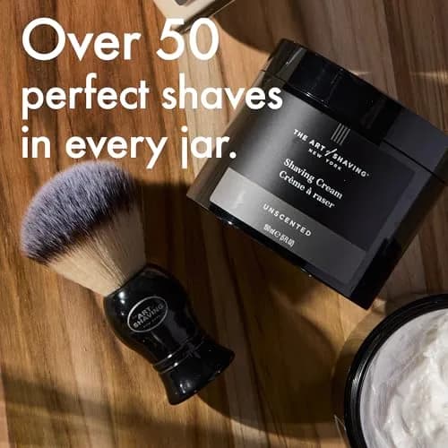 The Art of Shaving Unscented Shaving Cream for Men | 148ml (5 Fl Oz) thumbnail 4