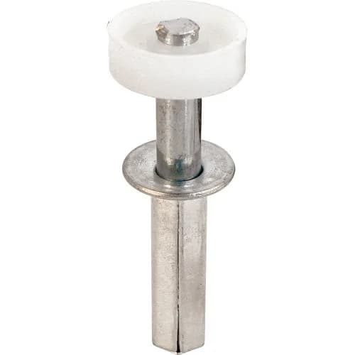 Prime-Line N 6544 Spring-Loaded Bi-Fold Door Top Guide Wheel 2 Pack | Steel Nylon Roller for Doors thumbnail 1