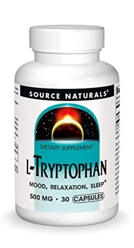 Source Naturals L-Tryptophan 500mg | Supports Restful Sleep & Mood thumbnail 1