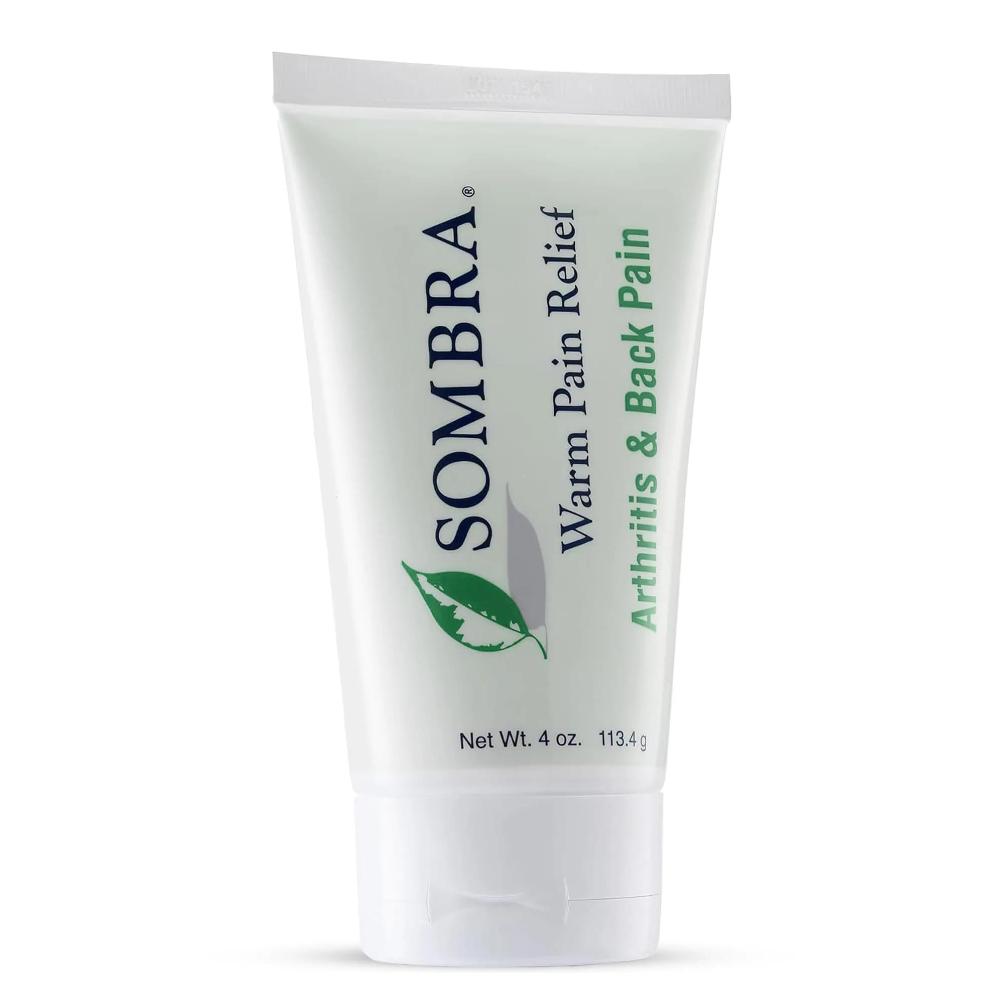 Sombra Warm Therapy Pain Relieving Gel 454 g (16 oz) - 2 Pack | Arthritis, Back Pain & Pre-Exercise Rub — Warm / 4 Ounce Tube