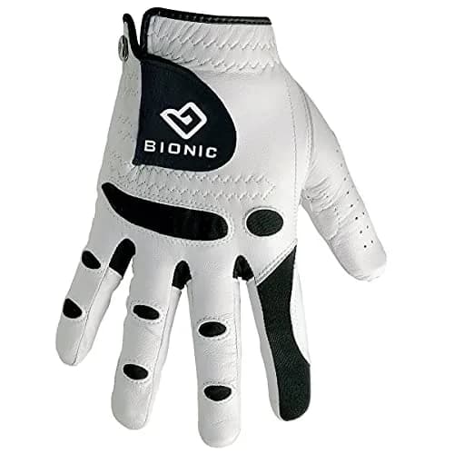 Bionic StableGrip Golf Glove Right Hand Medium | Anatomical Relief Pads for Lighter Grip thumbnail 2
