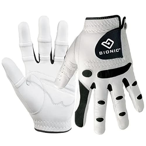 Bionic StableGrip Golf Glove, XX-Large | Anatomical Relief & Breathable Leather thumbnail 1