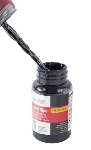 Gardner Bender Black Liquid Electrical Tape 4 Oz. (118ml) | Waterproof, Indoor/Outdoor Use thumbnail 2