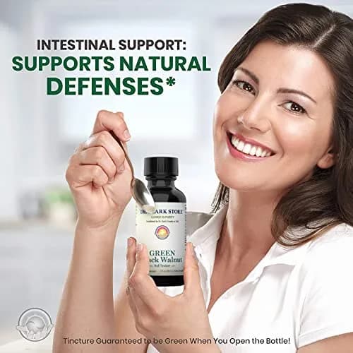 Dr Clark Store Green Black Walnut Hull Tincture 60ml (2 Fl Oz) | Supports Intestinal Microbial Balance thumbnail 6