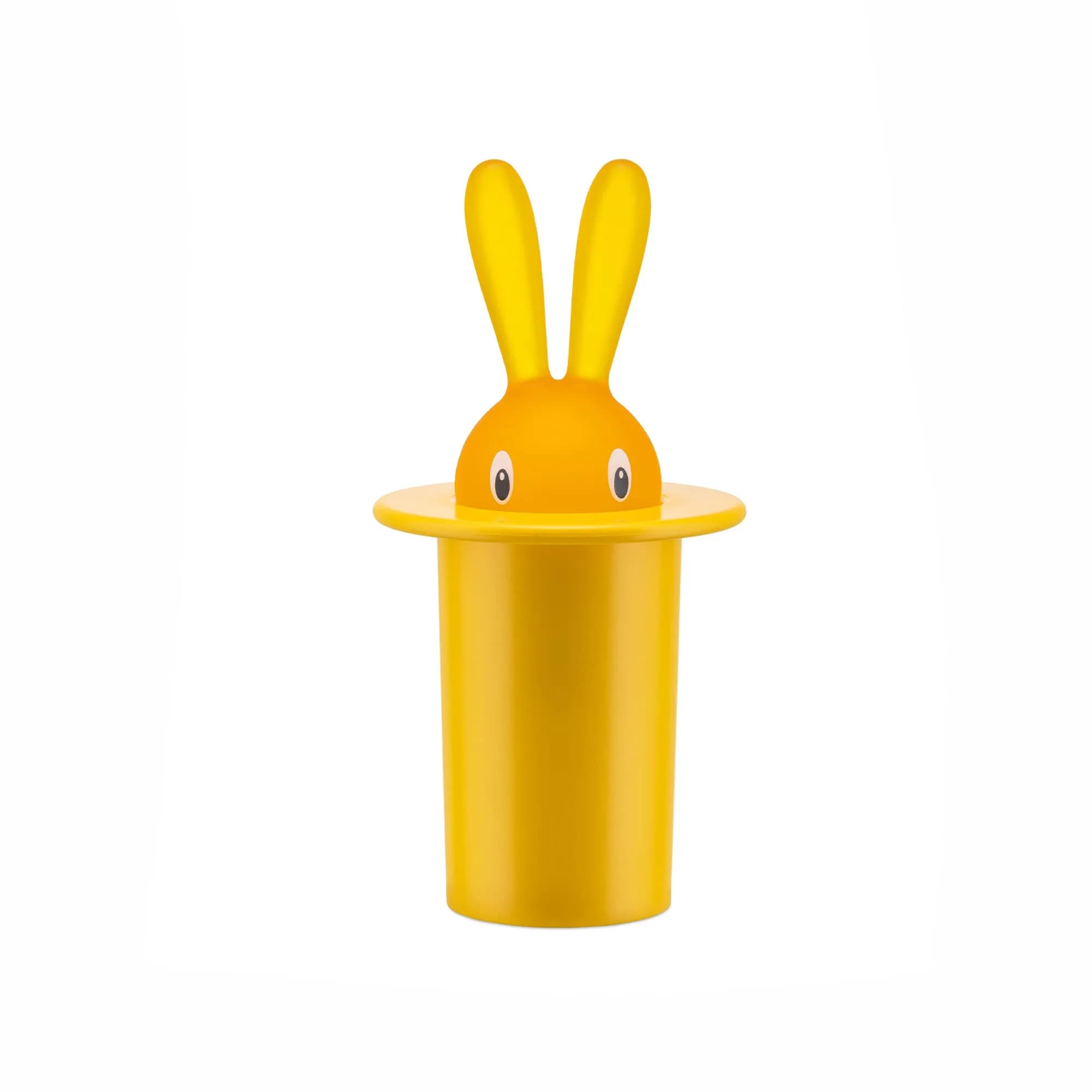 A di Alessi Magic Bunny Toothpick Holder, Green | Fun Design for Tabletop — Yellow
