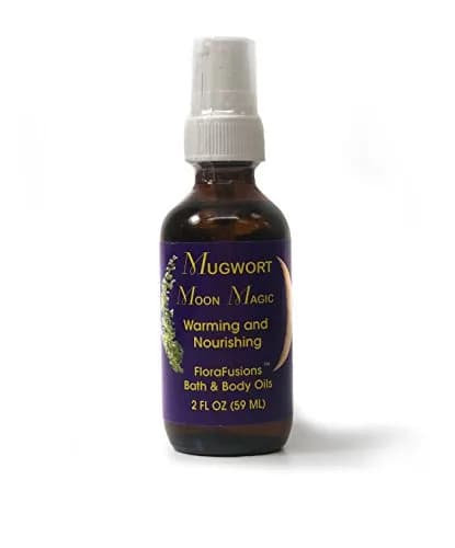 FLOWER ESSENCE SERVICES Biodynamic Mug Wort Moon Magic Pump Top, 2 oz | Organic Flower Oil for Awareness & Warmth thumbnail 1