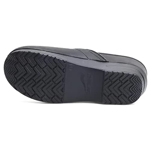 Dansko Women’s Professional Slip-On Clogs Black Oiled 11.5-12 W US | Comfort & Support for Healthcare & Food Service thumbnail 5