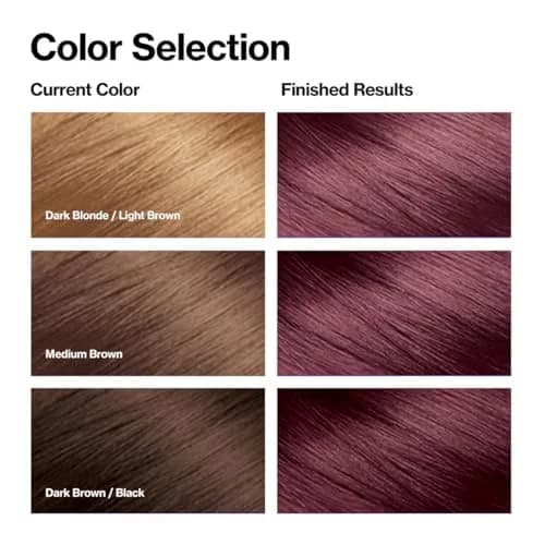 REVLON Colorsilk Beautiful Color Permanent Hair Dye 48 Burgundy | 100% Gray Coverage Ammonia-Free Keratin Infused thumbnail 2