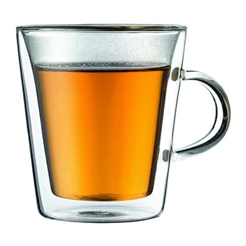 Bodum Canteen Double Wall Mug 200ml | Heat-Resistant Glass, Set of 2 thumbnail 3
