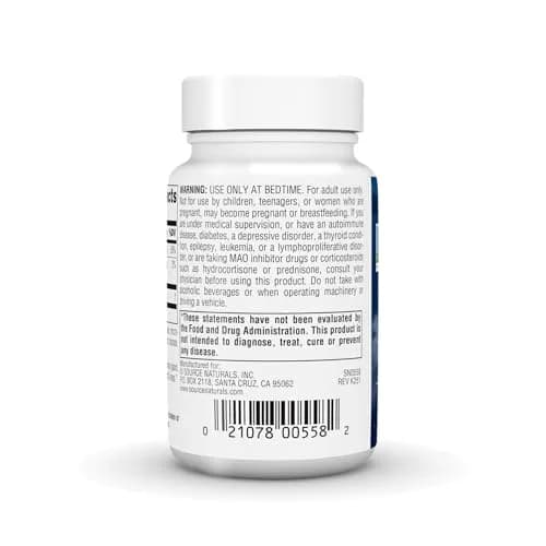 Source Naturals Melatonin 5 mg | Natural Sleep Support, 240 Tablets thumbnail 4