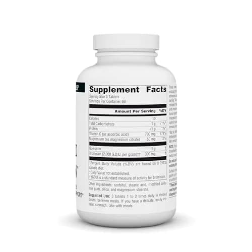 Source Naturals Activated Quercetin - 200 Tablets | Plant-Derived Bioflavonoid for Immune & Seasonal Support thumbnail 2