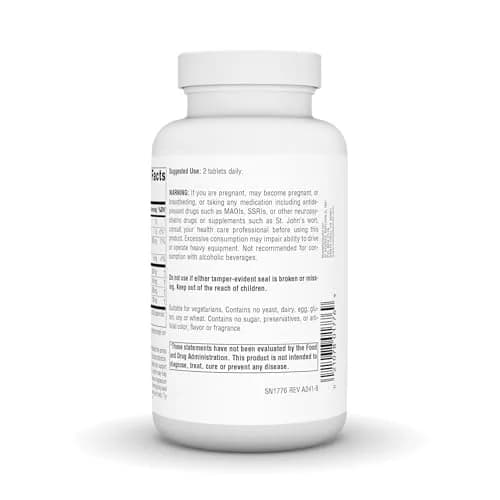 Source Naturals Serene Science Theanine Serene with Magnesium - 120 Tablets | Supports Relaxation & Focus thumbnail 3
