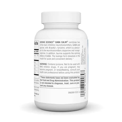 Source Naturals Serene Science GABA Calm -120 Lozenges | Supports Calm Mood & Relaxation thumbnail 3
