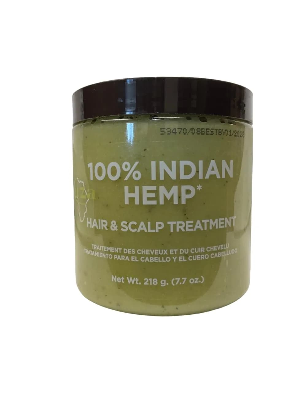 Kuza 100% Indian Hemp Hair & Scalp Treatment 7.7oz (228ml) | Natural Moisturizing Formula for Textured Hair - main product image