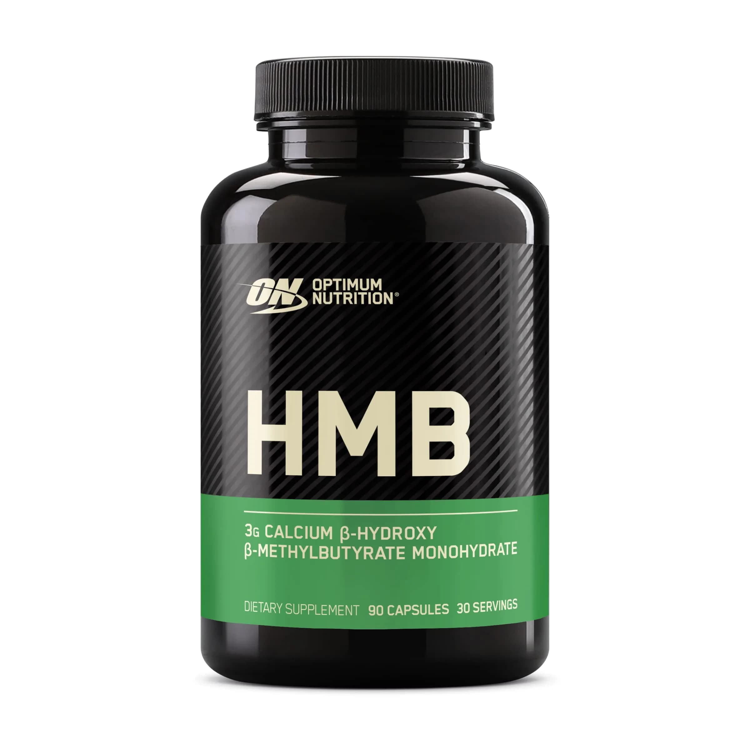 Optimum Nutrition HMB Capsules 3g (90 Count) | Supports Muscle Strength & Repair — Tan