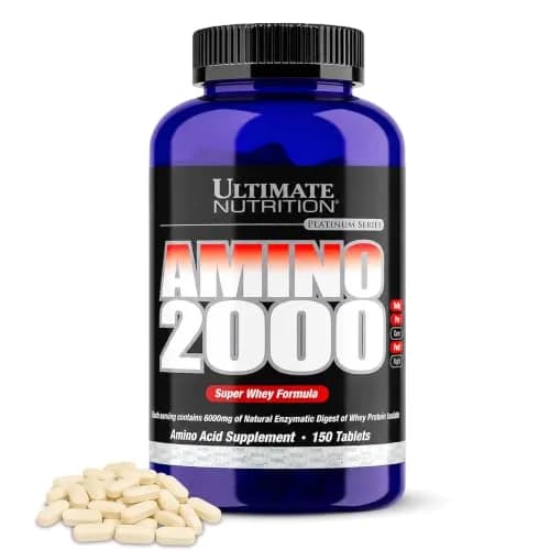 Ultimate Nutrition Amino 2000 Tablets 150 Count | Supports Muscle Growth & Recovery thumbnail 1