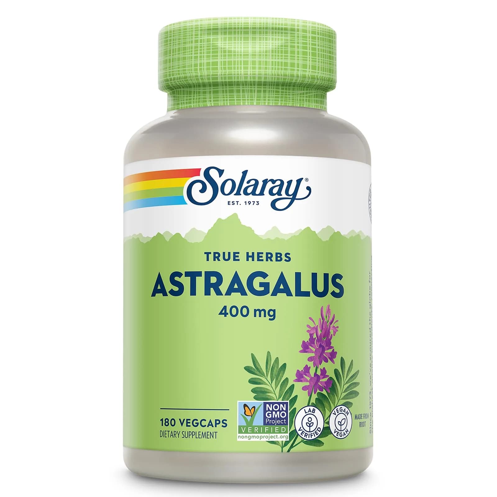 SOLARAY Astragalus Root 400mg | Traditional Herbal Support for Immunity & Stress Relief