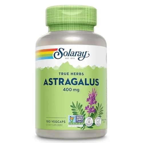 SOLARAY Astragalus Root 400mg | Traditional Herbal Support for Immunity & Stress Relief thumbnail 1
