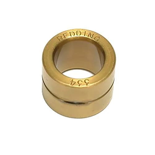 Redding Titanium Nitride 1/2'' O.D. x 3/8'' Long Neck Sizing Bushing | Precision Steel Reloading Tool with Hardness & Reduced Friction thumbnail 2