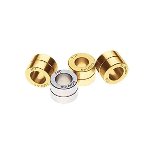 Redding Titanium Nitride 1/2'' O.D. x 3/8'' Long Neck Sizing Bushing | Precision Steel Reloading Tool with Hardness & Reduced Friction thumbnail 3