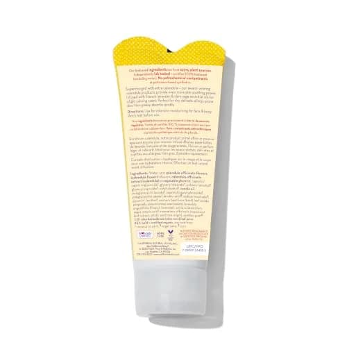 California Baby Calendula Cream 2.9 oz | Plant-Based Moisturizer for Dry Skin | Lavender Baby Lotion | Hypoallergenic thumbnail 2