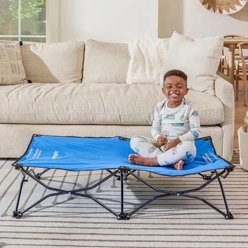 Regalo My Cot Portable Toddler Bed 122 cm x 62 cm x 23 cm | Foldable Kids Travel Bed for Indoor/Outdoor Use thumbnail 3