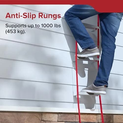 Kidde Fire Escape Ladder, 3-Story Rope Ladder, 25-Feet | Tested to 1,000 Pounds thumbnail 7