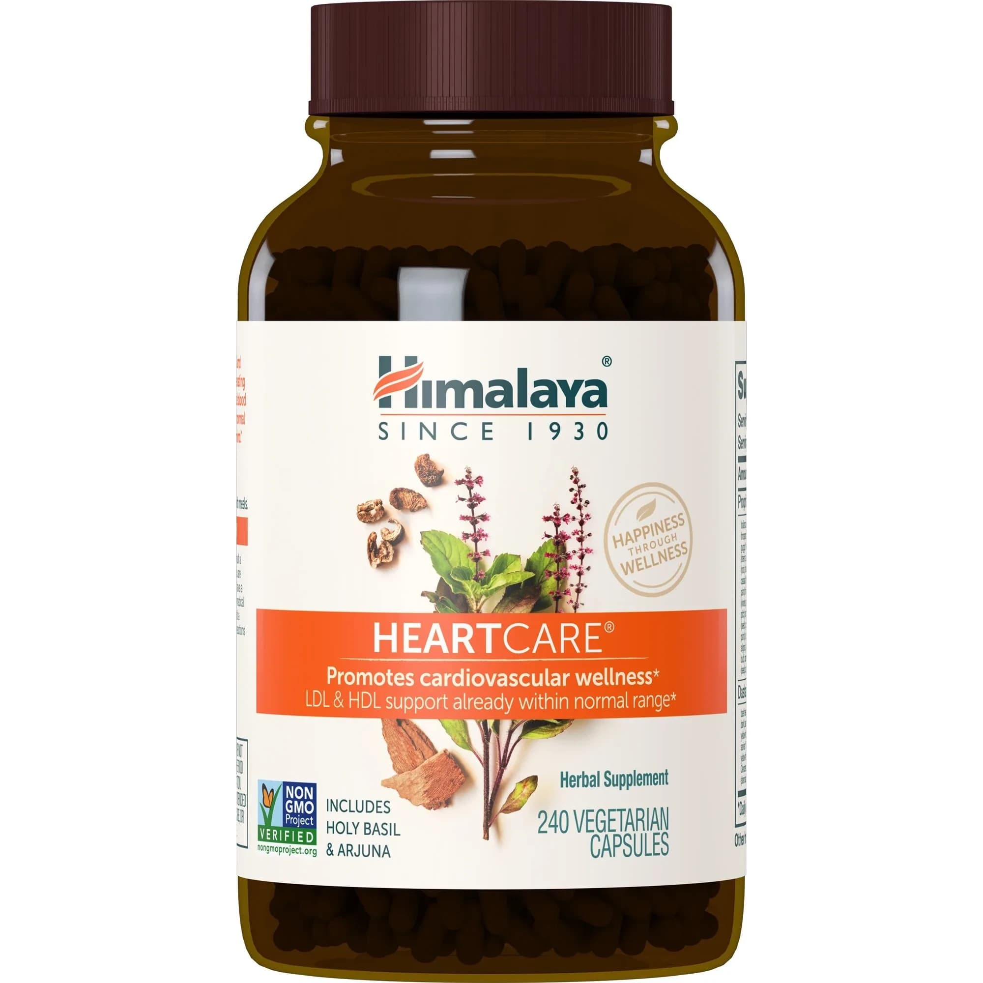 Himalaya HeartCare Cardiovascular Wellness Supplement 720 mg 240 Capsules | Ayurvedic Herbs for Daily Wellness — Capsule