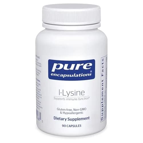 Pure Encapsulations L-Lysine 90 Capsules | Supports Immune & Gum Health thumbnail 1
