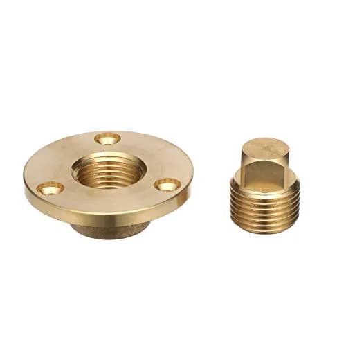 Seachoice Cast Bronze Marine Boat Garboard Drain 2 Inch | Brass Plug for Bilge Water Drainage thumbnail 1