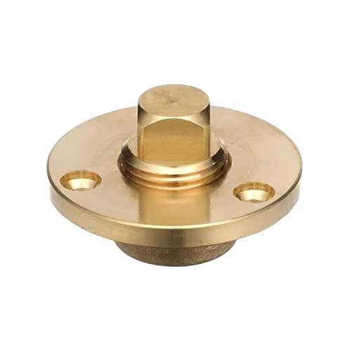 Seachoice Cast Bronze Marine Boat Garboard Drain 2 Inch | Brass Plug for Bilge Water Drainage thumbnail 2