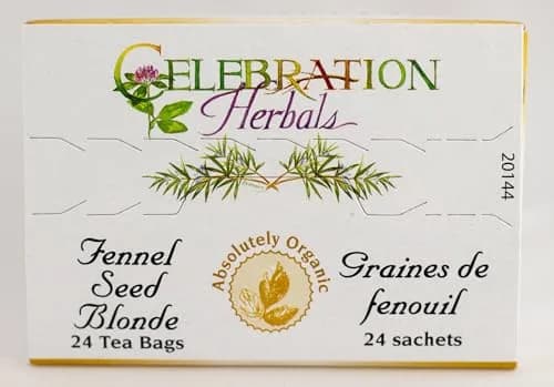 Celebration Herbals Fennel Seed Blonde Tea Organic 24 Bag | Aromatic Licorice Flavor thumbnail 7
