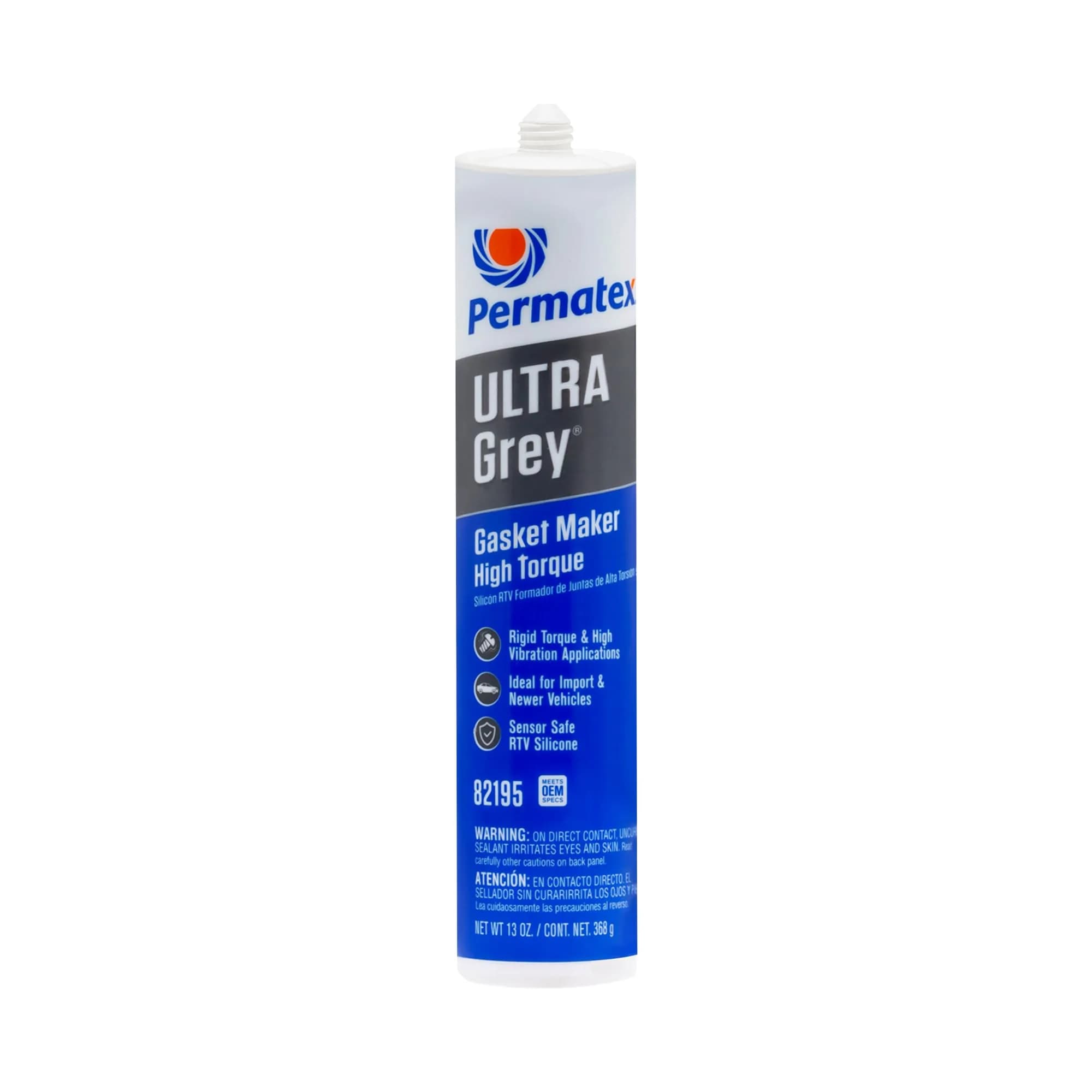 Permatex The Right Stuff 1 Minute Grey Gasket Maker 89ml (3 Fl Oz) | High-Torque Engine Sealant — Ultra Gray / 13 Fl. Oz.